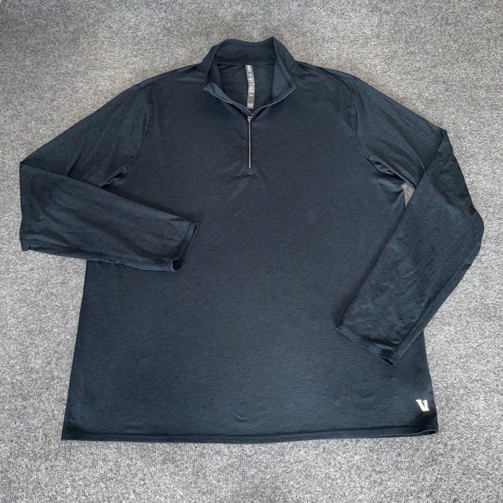 Vuori Ease Performance Half Zip 2.0 Mens XXL Activewear Pullover Stretch V2001‎